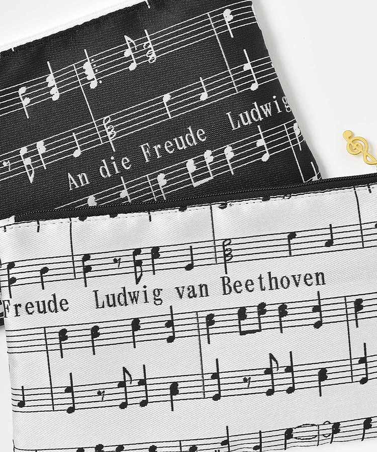 楽譜ジャガードポーチ