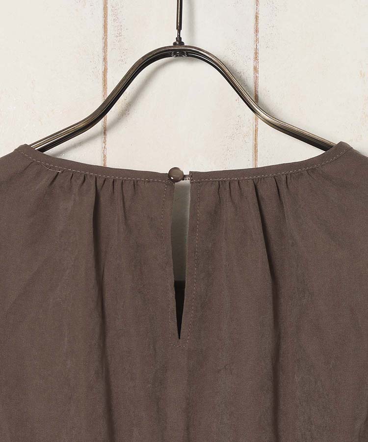 コード編みベスト付ワンピース