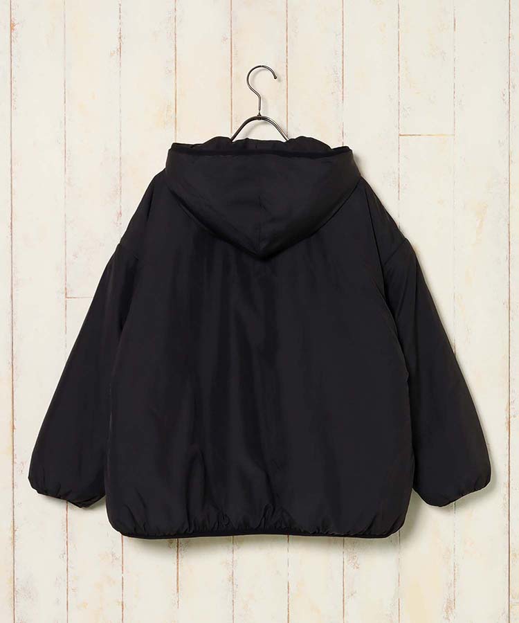 リバーシブルボアブルゾン