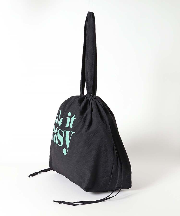 くるっとコンパクト巾着トート