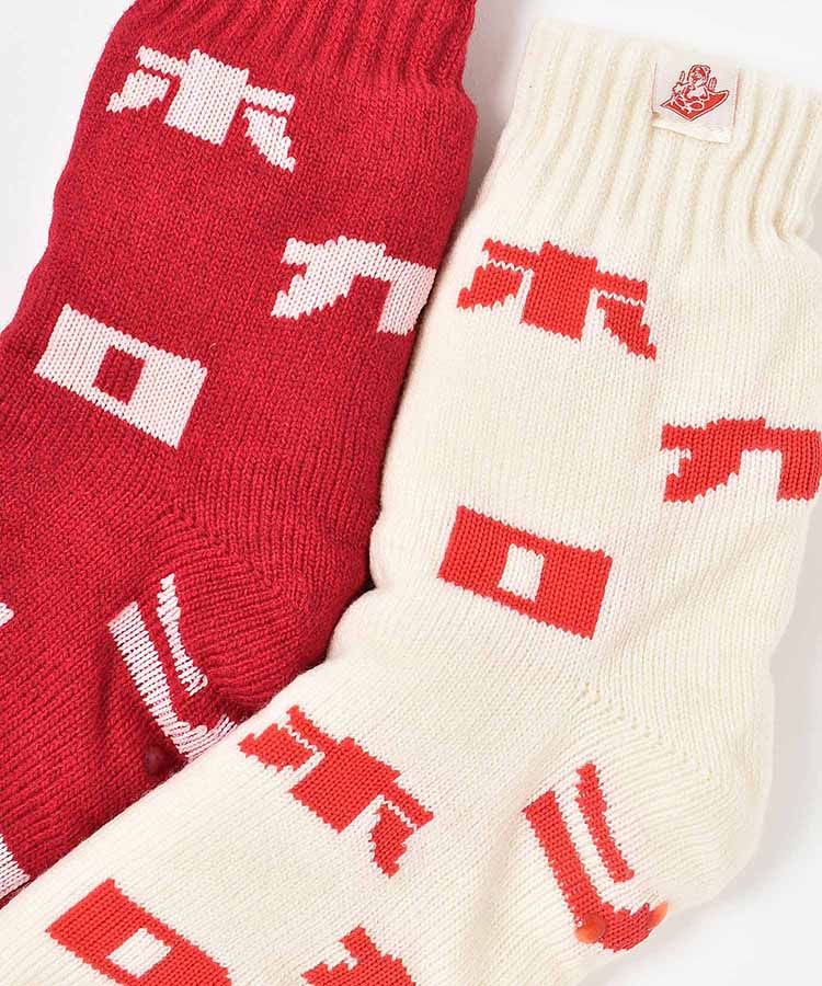 ホカロン裏ボアロゴソックス