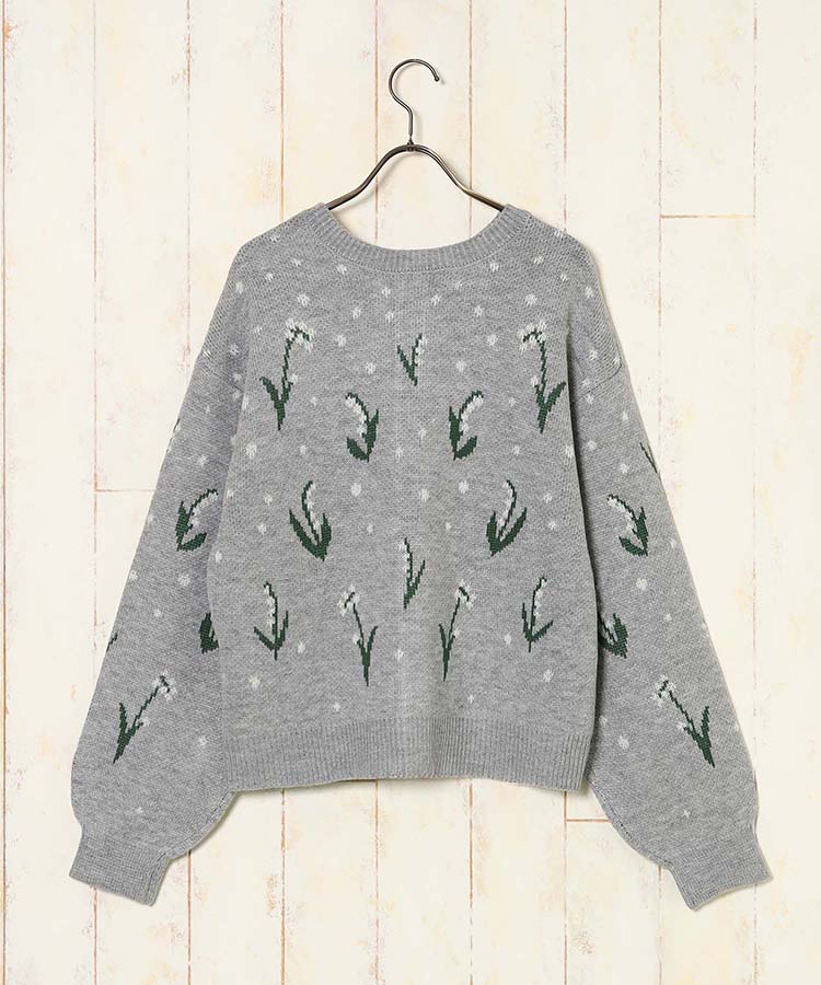 le petaleスズランニットカーディガン