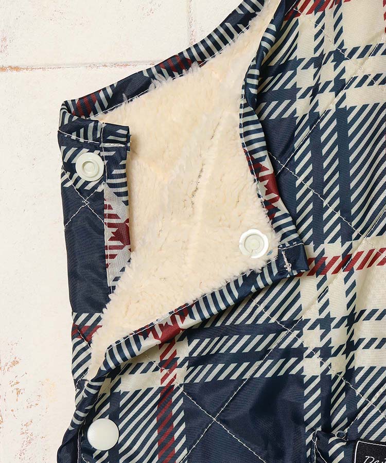 ボアキルトエプロン