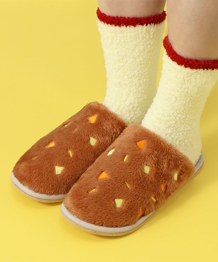 たべものスリッパ