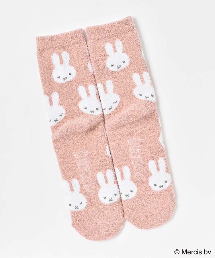 ミッフィーかかともこもこルームソックス