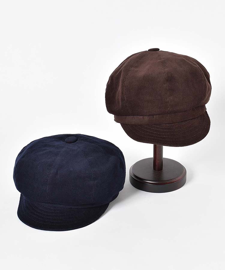 コーデュロイキャスケット