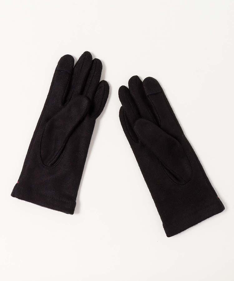 指フードキャット刺繍グローブ