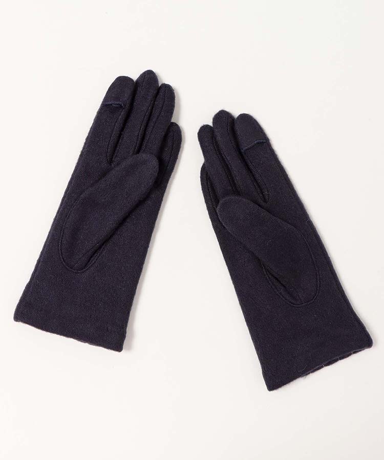 指フードフラワー刺繍グローブ