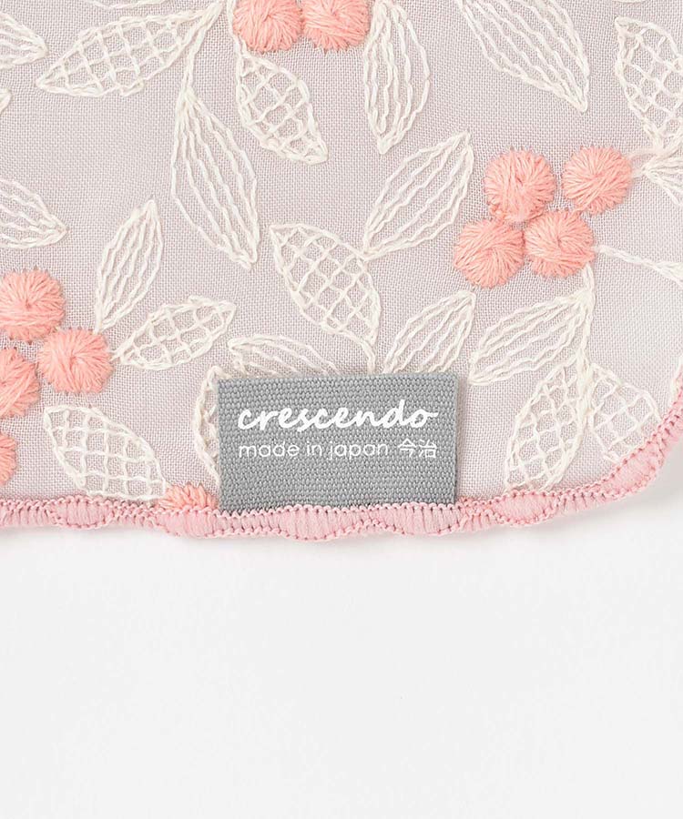 エンブロイダリー刺繍ハンカチ