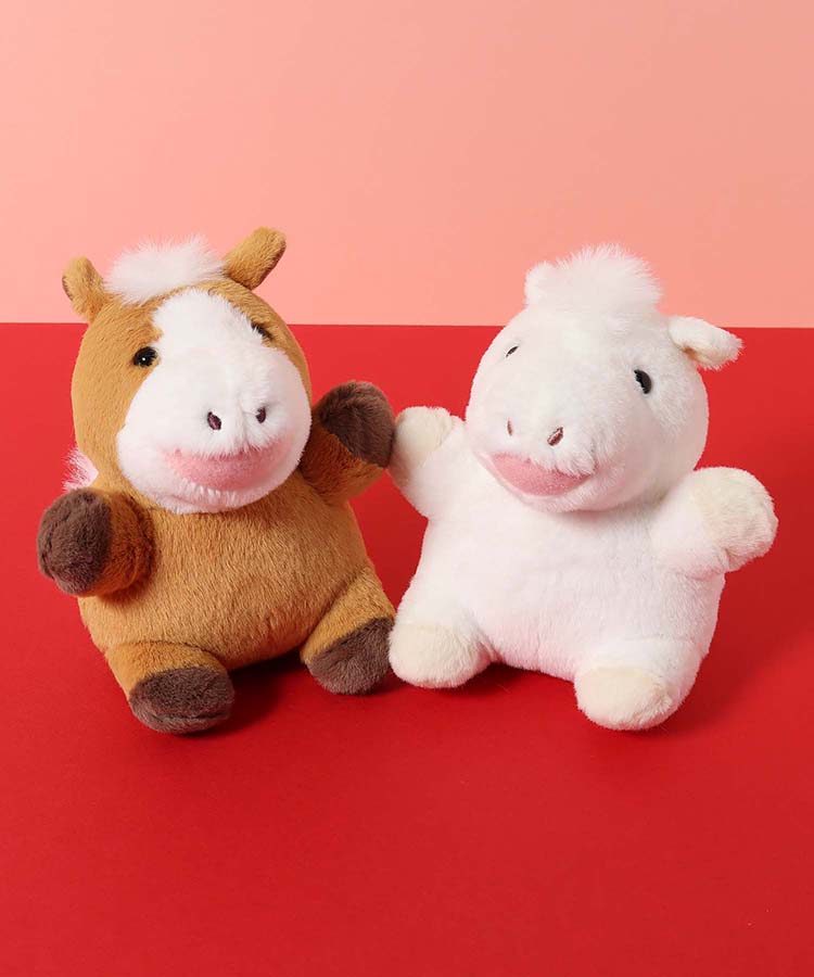 【WEB予約 12/17~順次発送】うまぽちゃぬいぐるみ