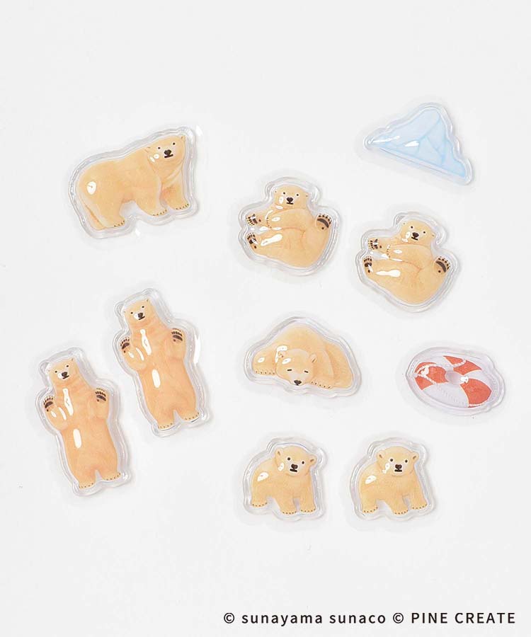 kumagotoぷくdecoシール