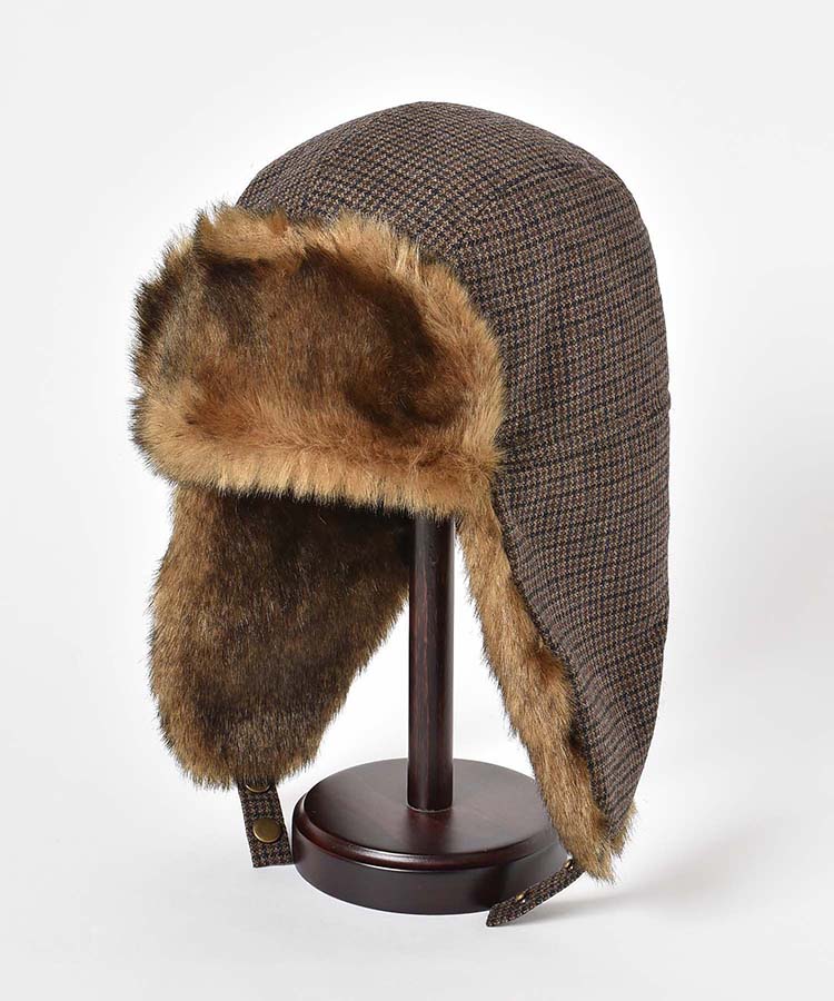 チェックフライトキャップ