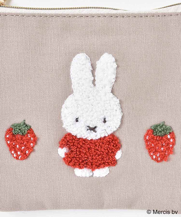 miffyスプリングサガラ刺繍ティッシュポーチ