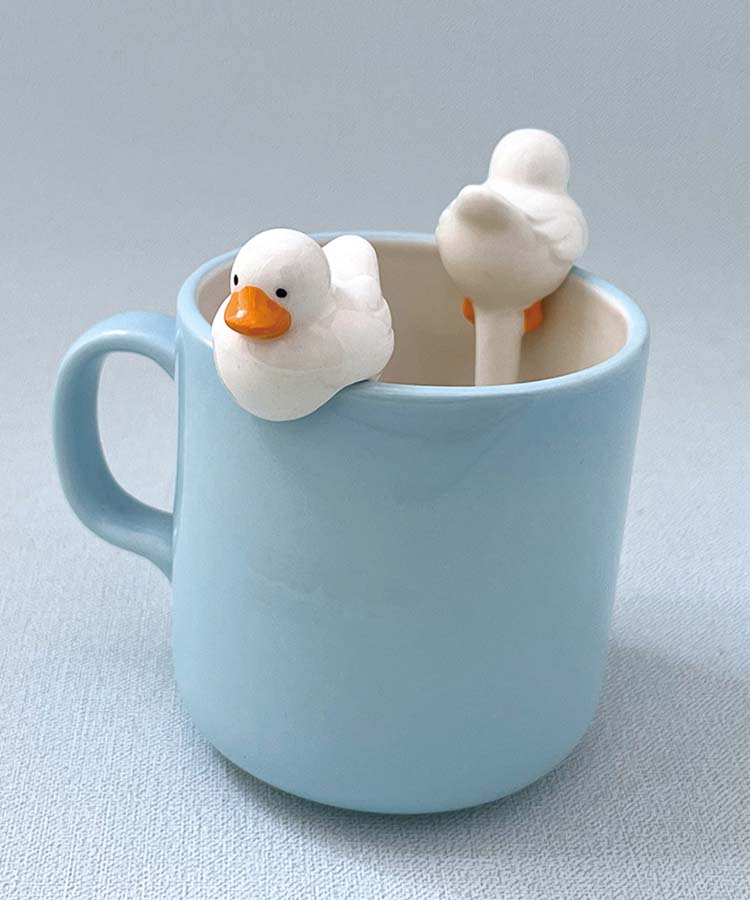 ぽちゃひるあひるスプーン