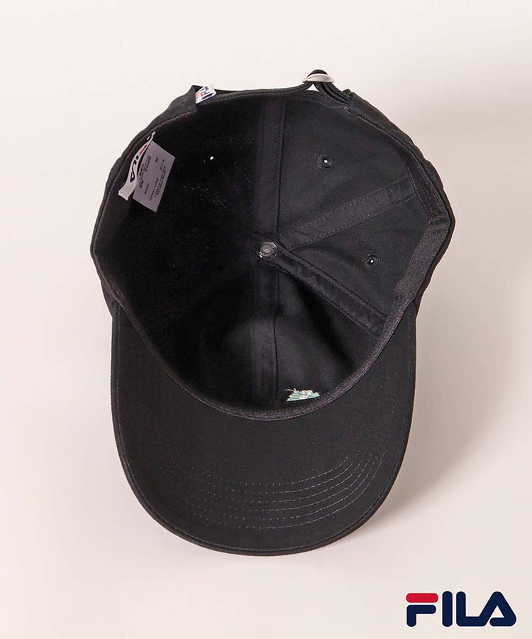 FILAフラワー刺繍キャップ