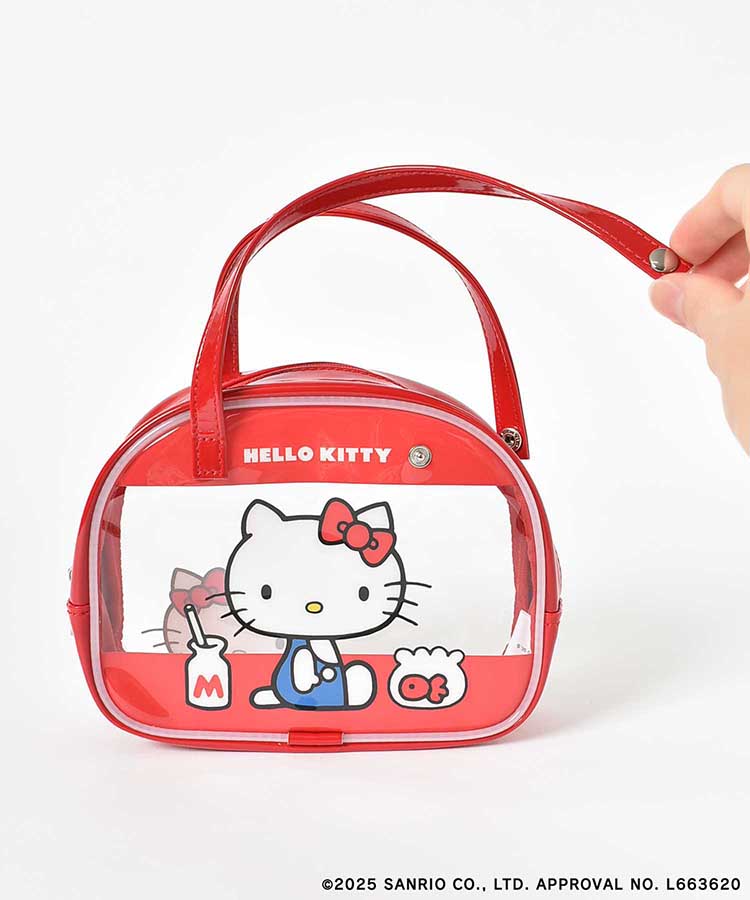 【WEB限定】サンリオキャラクターズ ボストンバッグ風ポーチ	