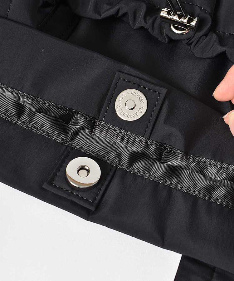 ギャザードポケットトートバッグ