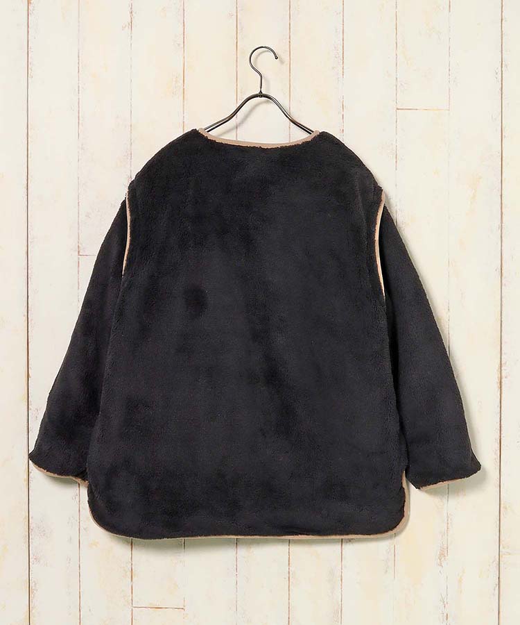 ≪SALE≫付け袖3wayリバーシブルキルトボアブルゾン