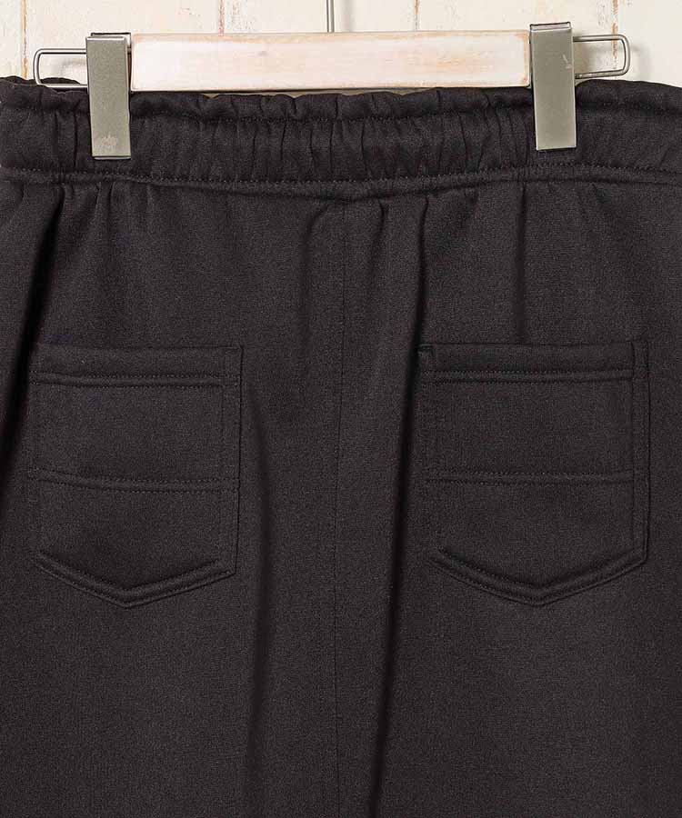 裏起毛ウエストフリルベイカースカート