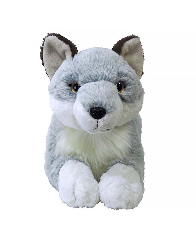 ひざおおかみぬいぐるみ