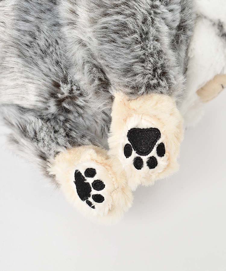 ひざマヌルネコぬいぐるみ