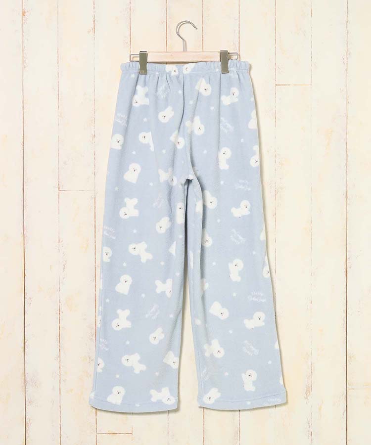 サンゴパイル総柄ルーム上下セット