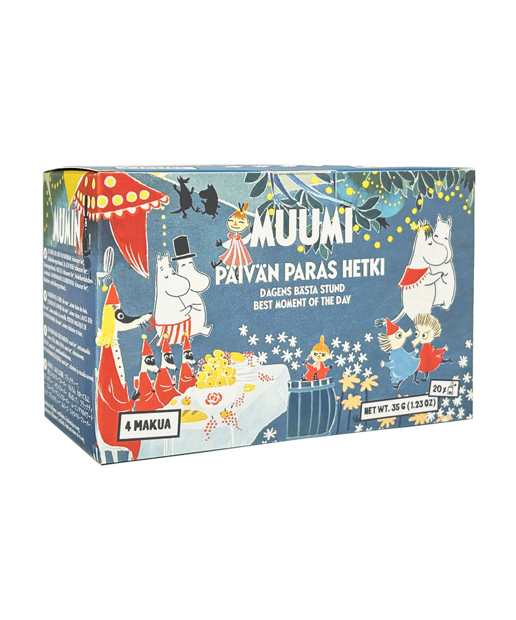 ムーミン フレーバーブラックティー 4種類セット (ティーバッグ)