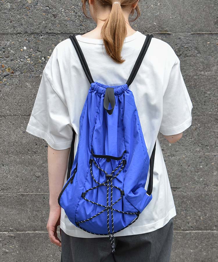 ドローコードレースアップナップサック