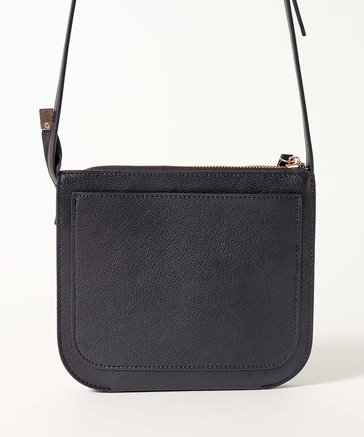 合皮三層ミニショルダー