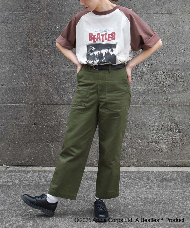 THE BEATLESツアーラグランTシャツ