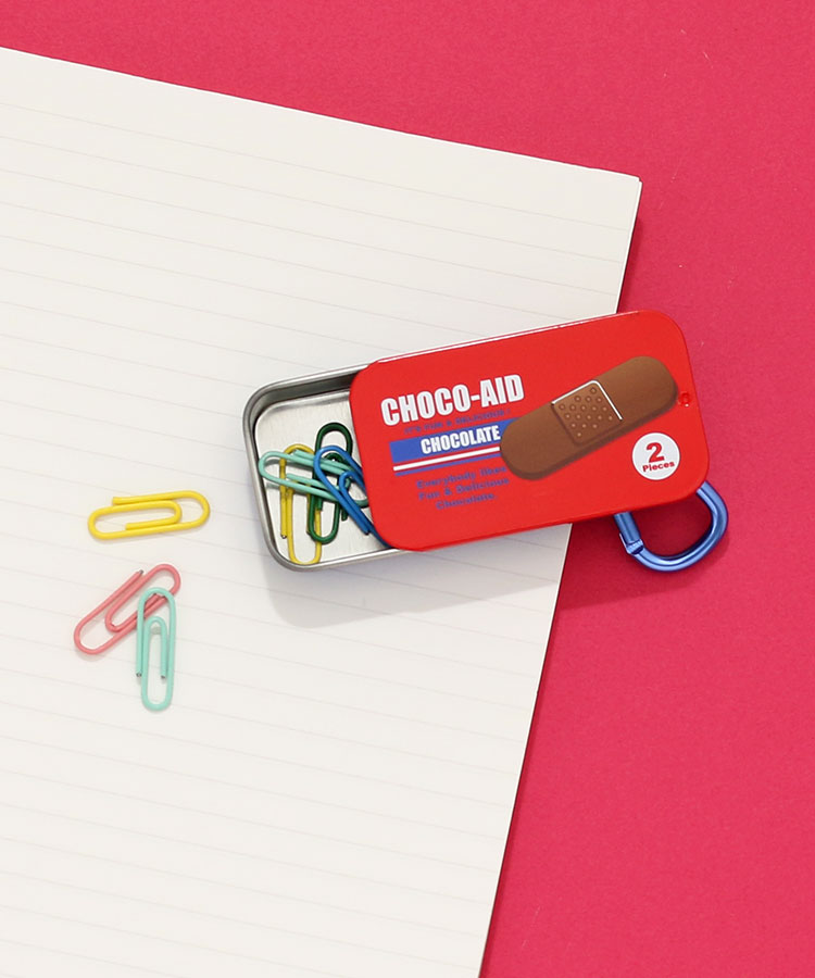 チョコエイド カラビナ付きミニミニティン