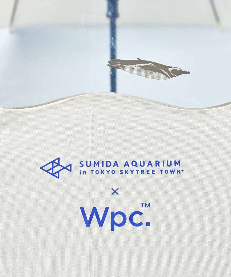 [ビニール傘]すみだ水族館×Wpc. スイミングペンギンアンブレラ