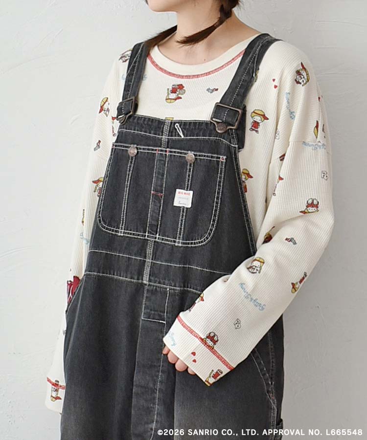 【WEB予約 2/26～順次発送】パティ＆ジミーワッフルルームウェア上下セット