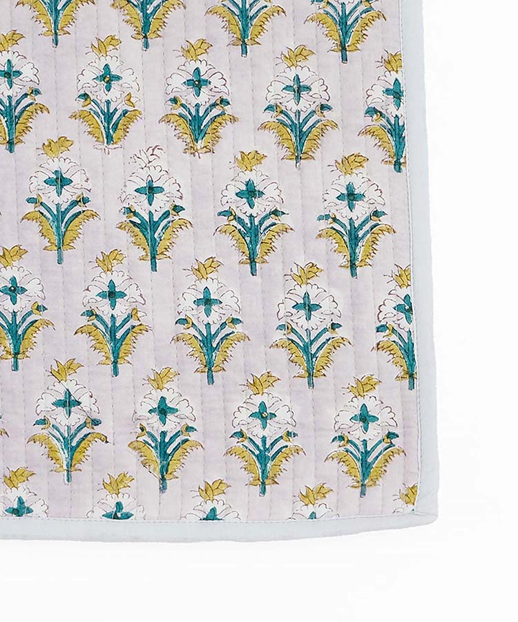 ブロックプリントイブルマットS