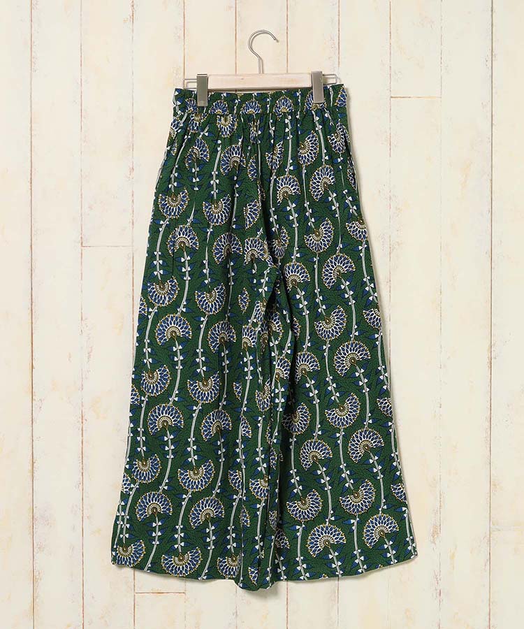 総柄プリントパンツ