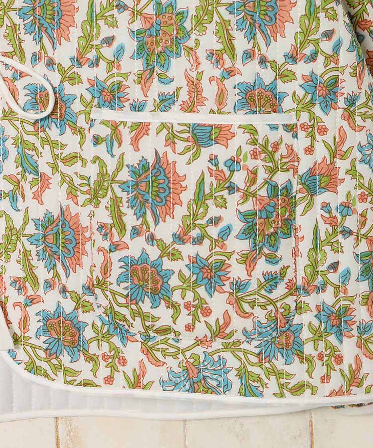 フラワーキルトジャケット