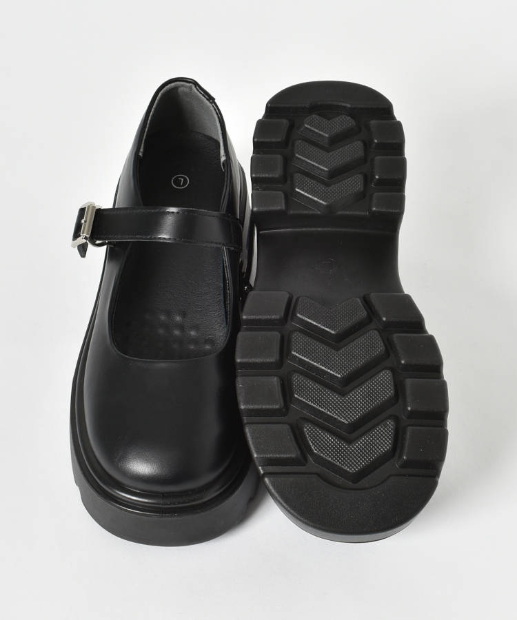 ≪SALE≫【WEB限定】ストラップ厚底シューズ