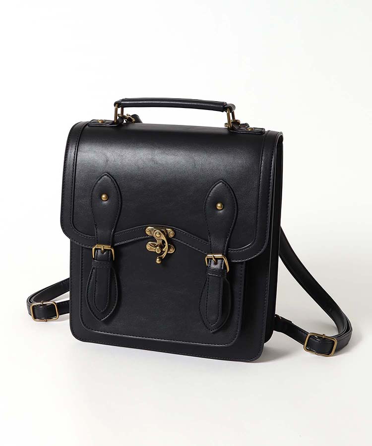 3WAY縦型サッチェルショルダー