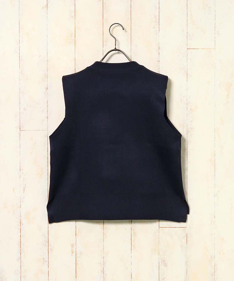 ニット付きブラウス