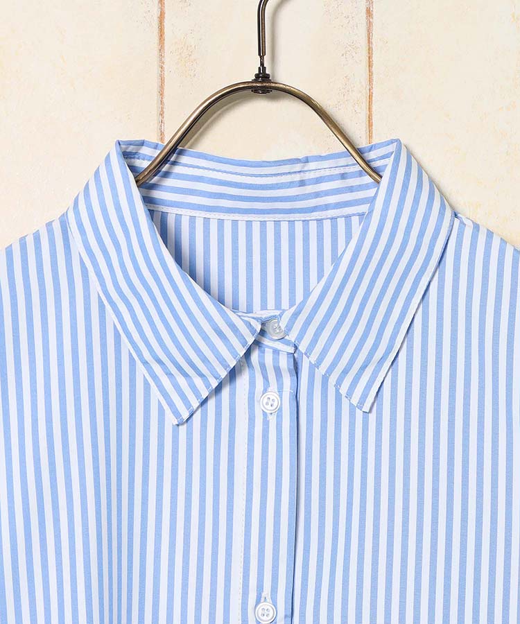 パッチワークストライプワンピース