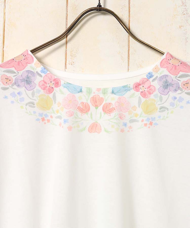 ≪SALE≫水彩プリントTシャツ