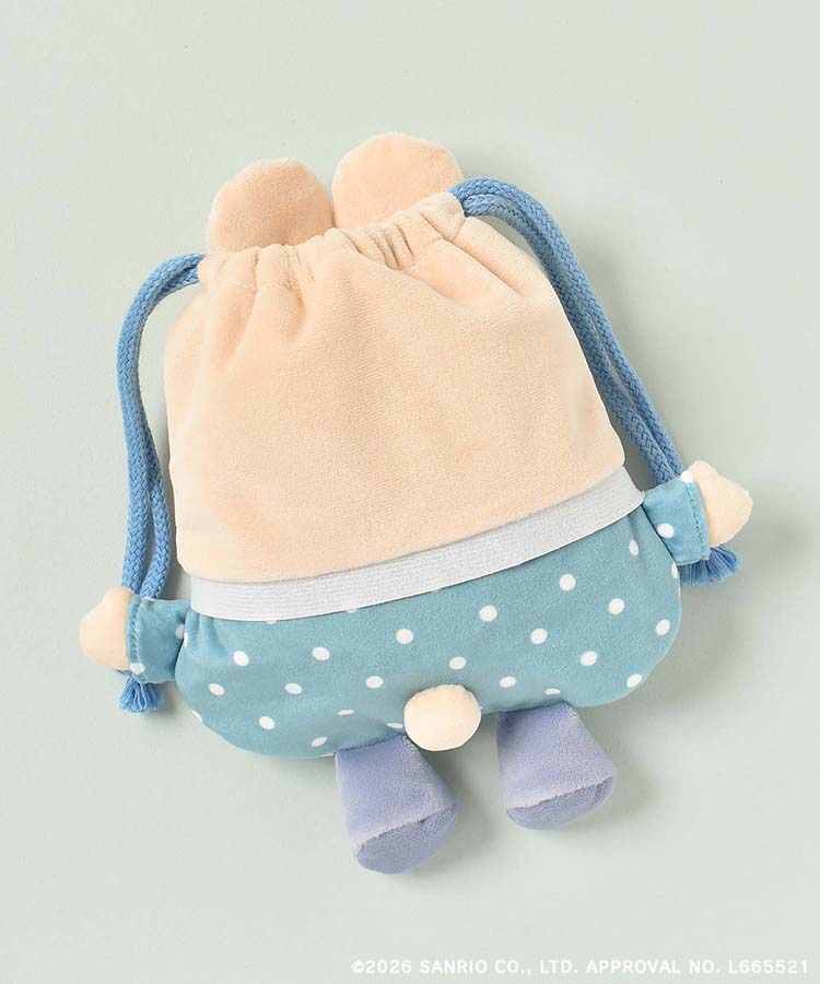 【WEB予約 3/12～順次発送】Bleu Bleuet×サンリオキャラクターズマスコット巾着