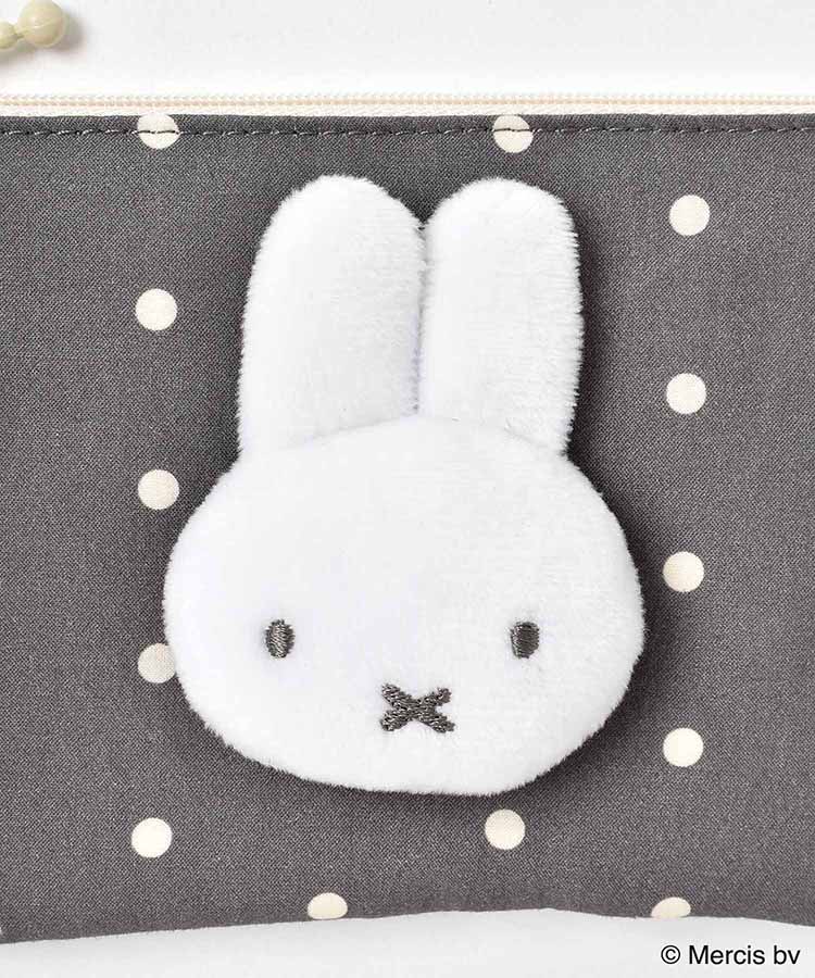 【WEB限定】MIFFY DOT&MASCOTミニフラットポーチ