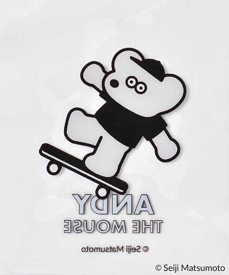 ねずみのANDYクリアパスケース