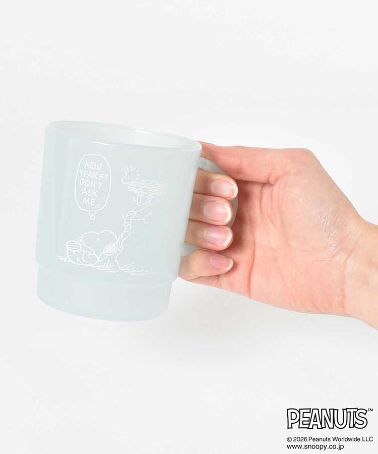 スヌーピー スモーキーパステルスタッキングコップ