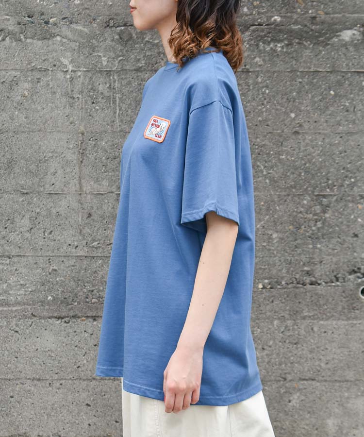 アニマルワッペン刺繍Tシャツ