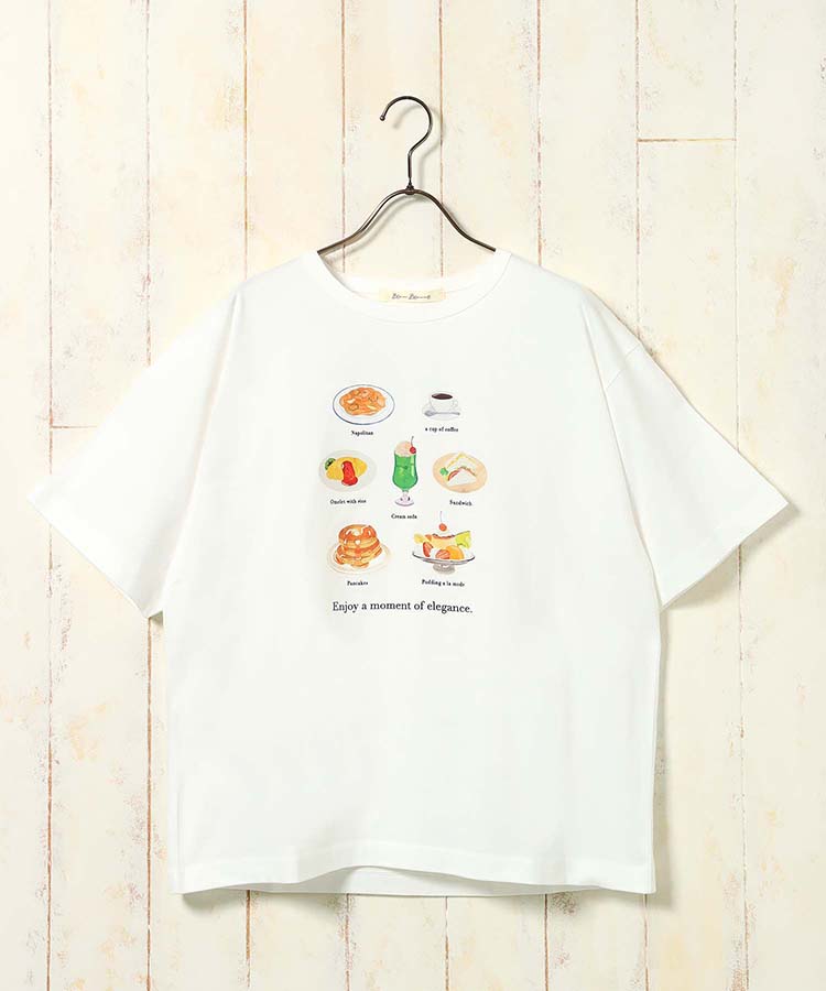 喫茶メニューロゴTシャツ