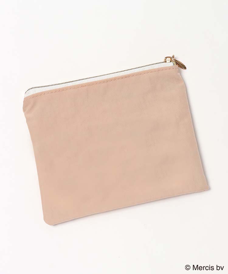 BRUNA MOTIF EMBROIDERYミニフラットポーチ