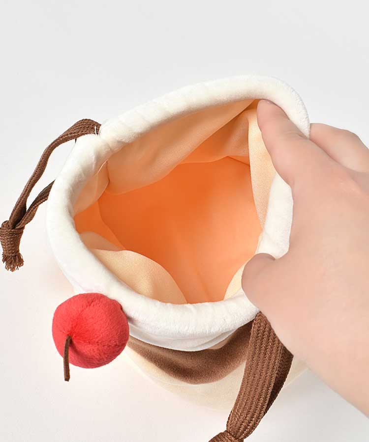 もちもち喫茶ぬいぐるみダイカット巾着