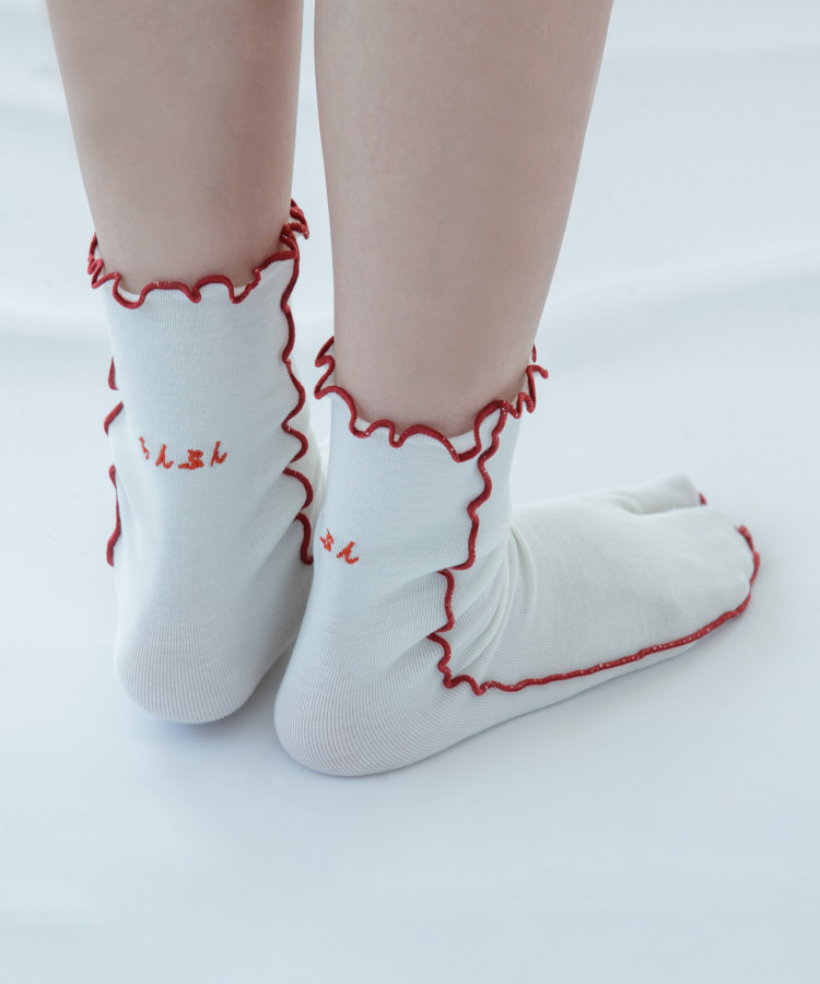 【WEB限定】KAWAII NIHONGO刺繍足袋